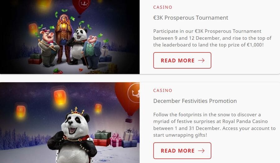 Royal Panda Promo
