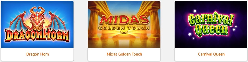 large selection of slots by thunderkick online casino