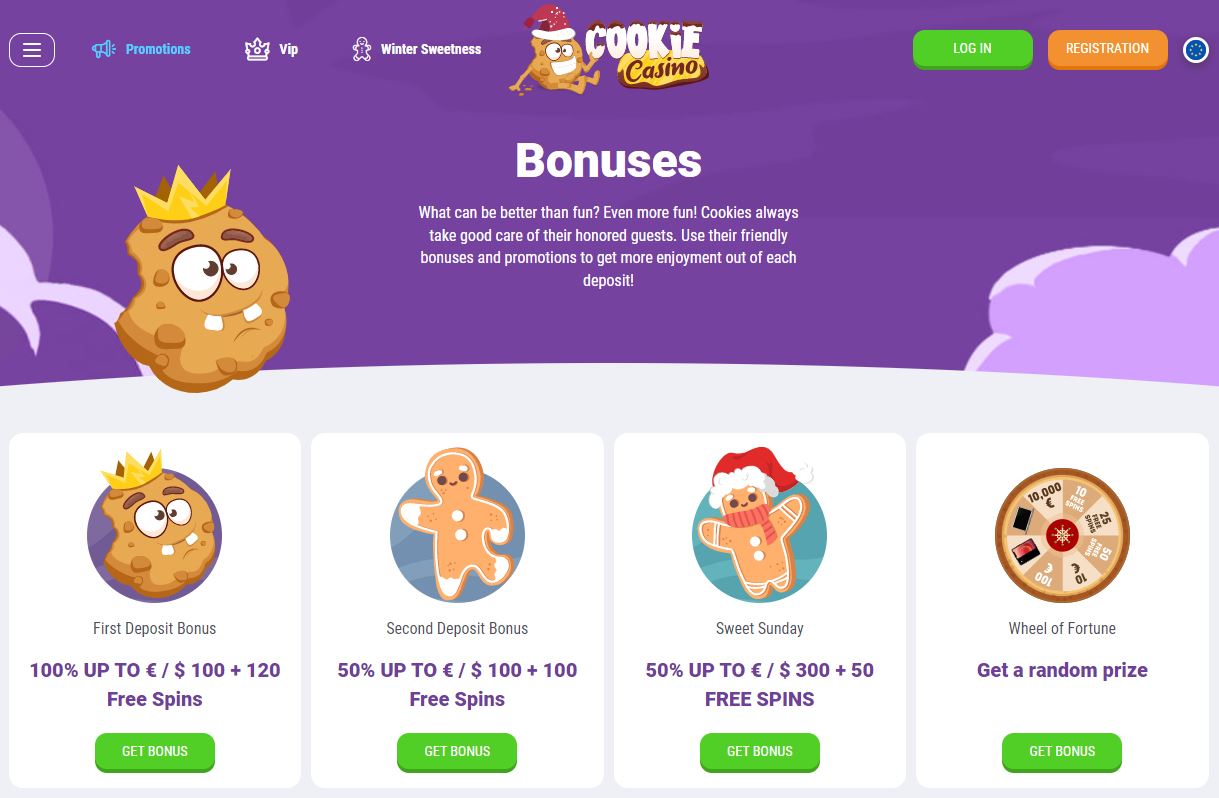 Cookie Casino Promo