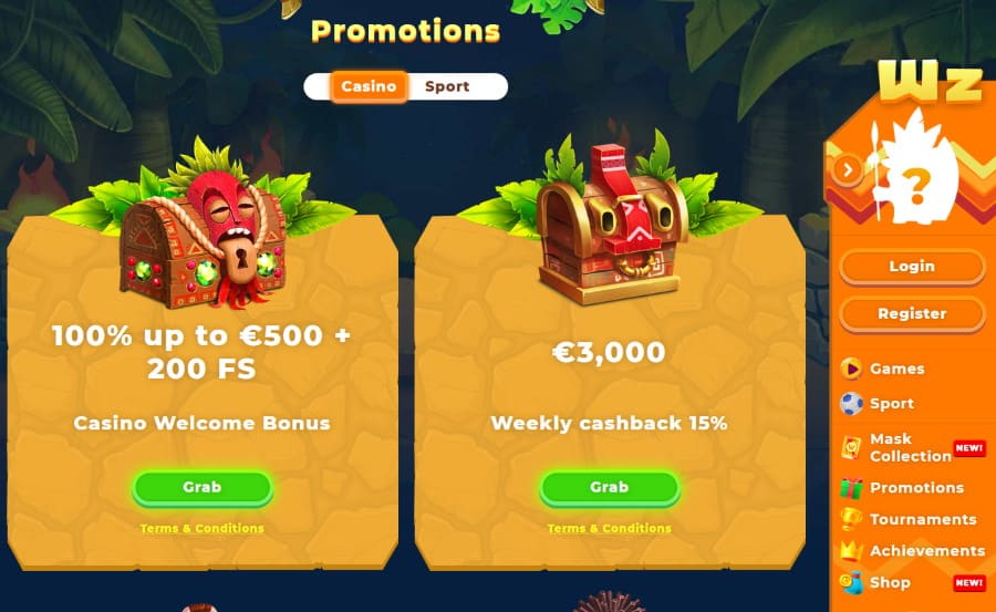 wazamba-casino-promotions