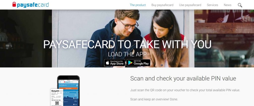 mobile casino paysafe