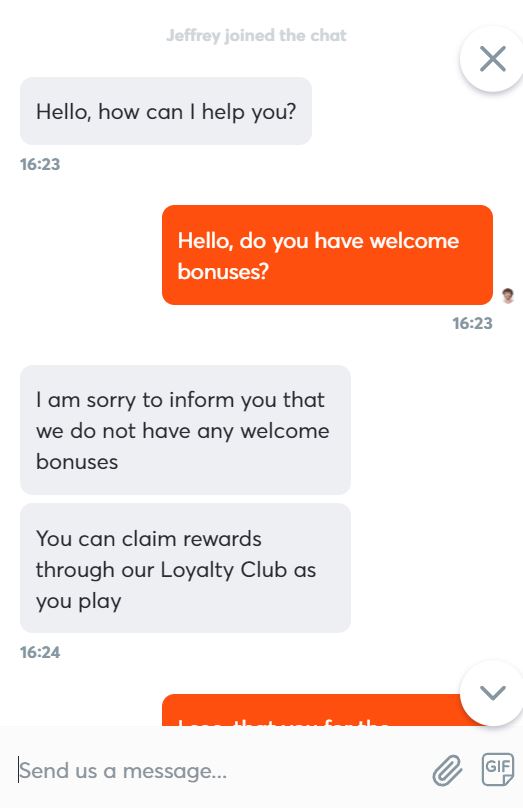 BitCasino Chat