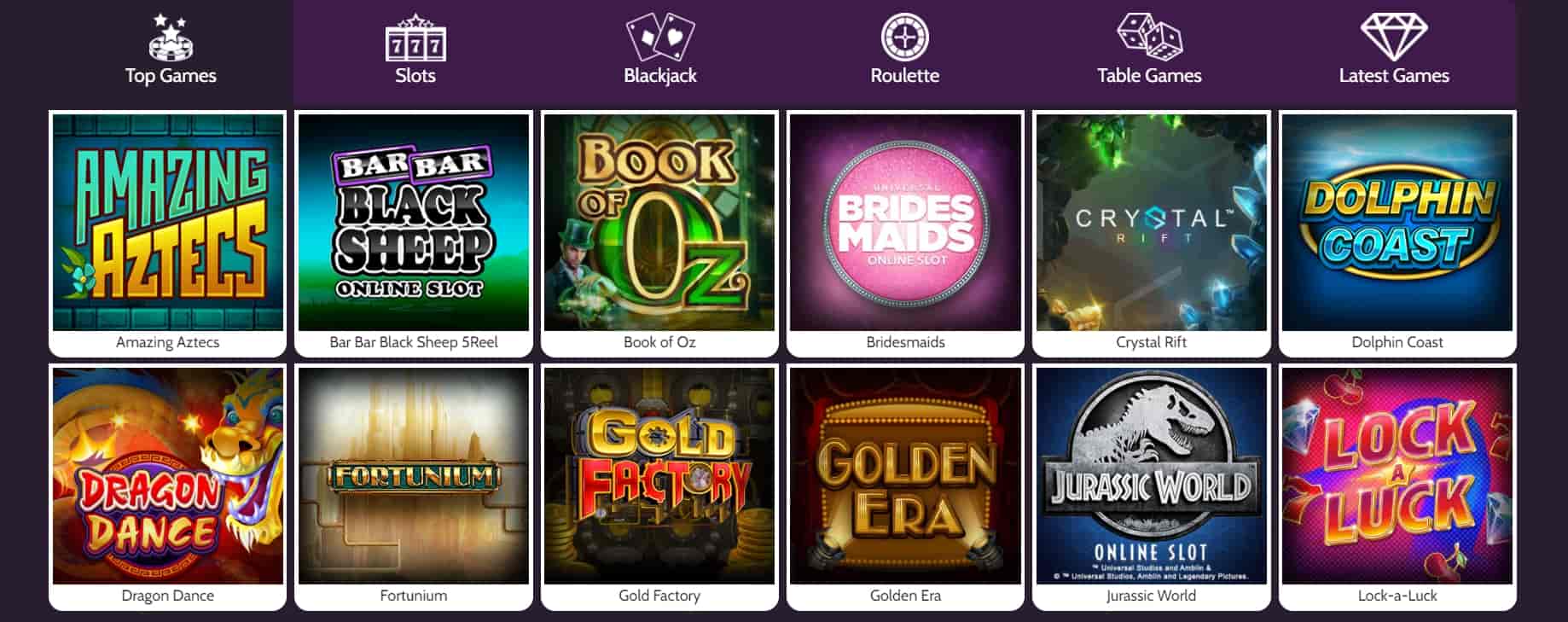 Mummys Gold Casino games