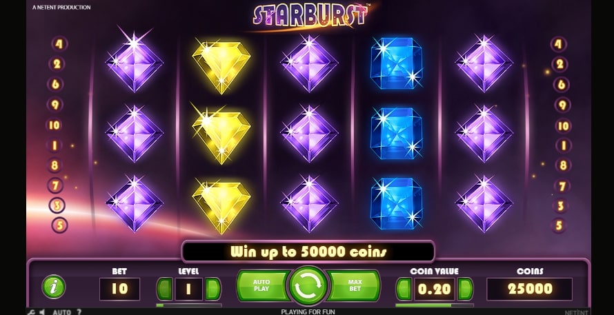 Starburst Online Pokie nz