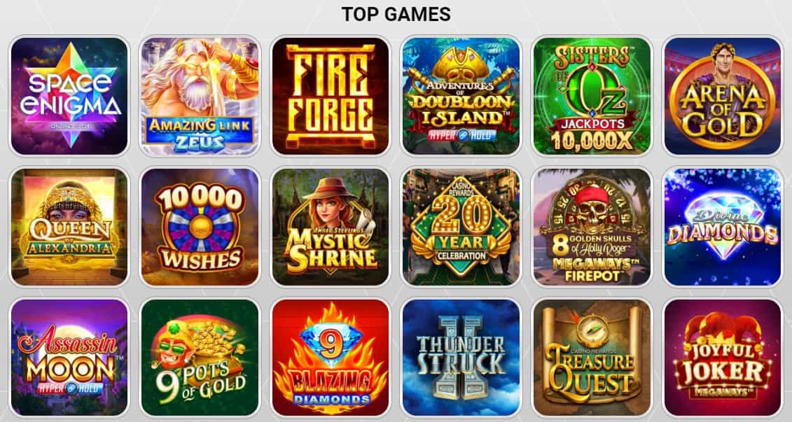 Zodiac Casino slots