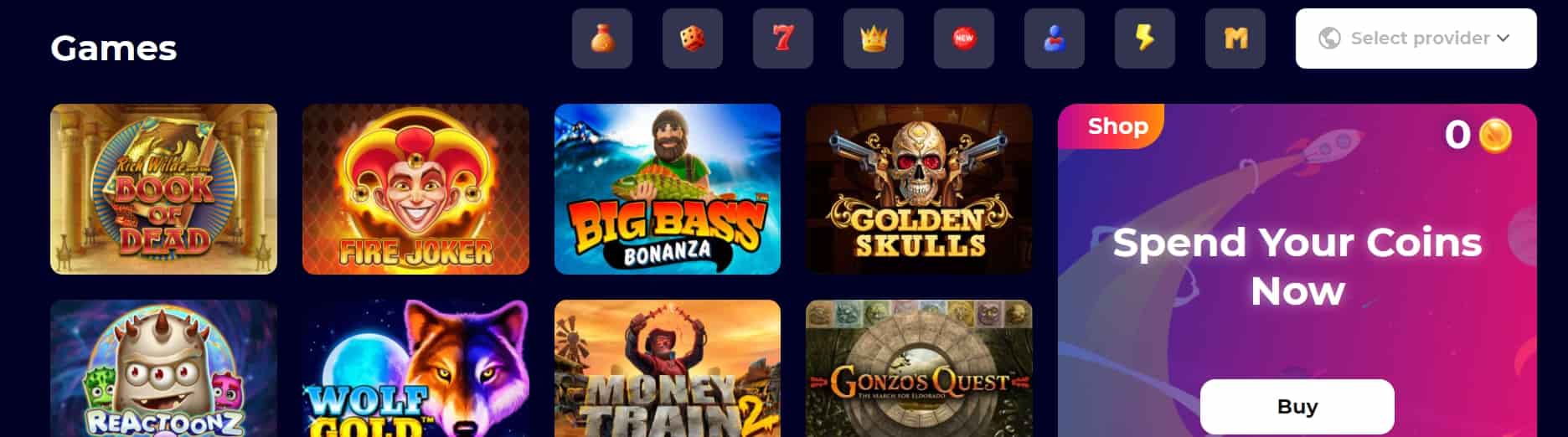 cosmicslot casino games