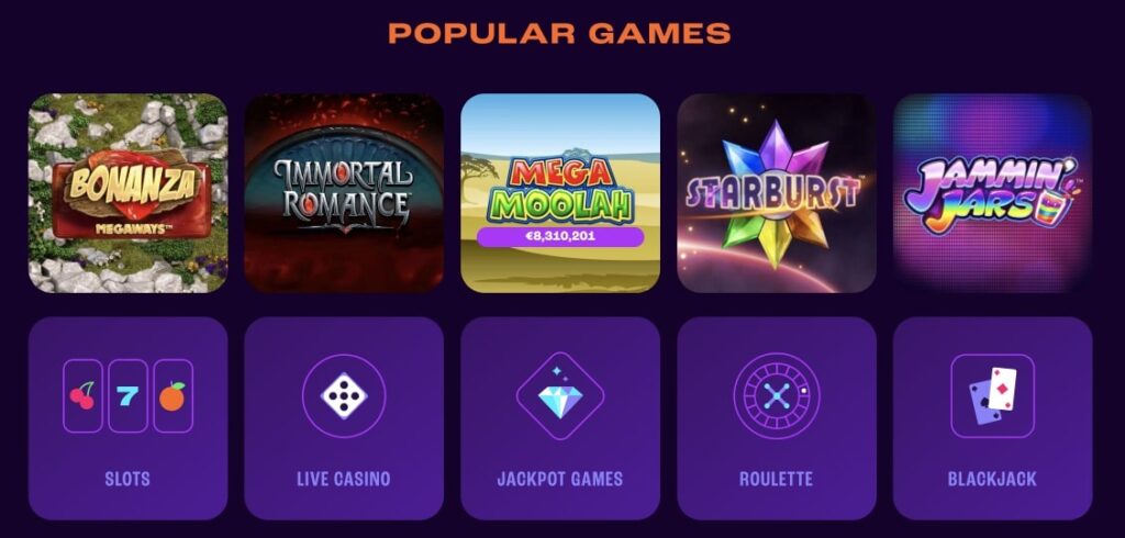 Wheelz casino games