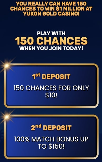 Yukon Gold bonus